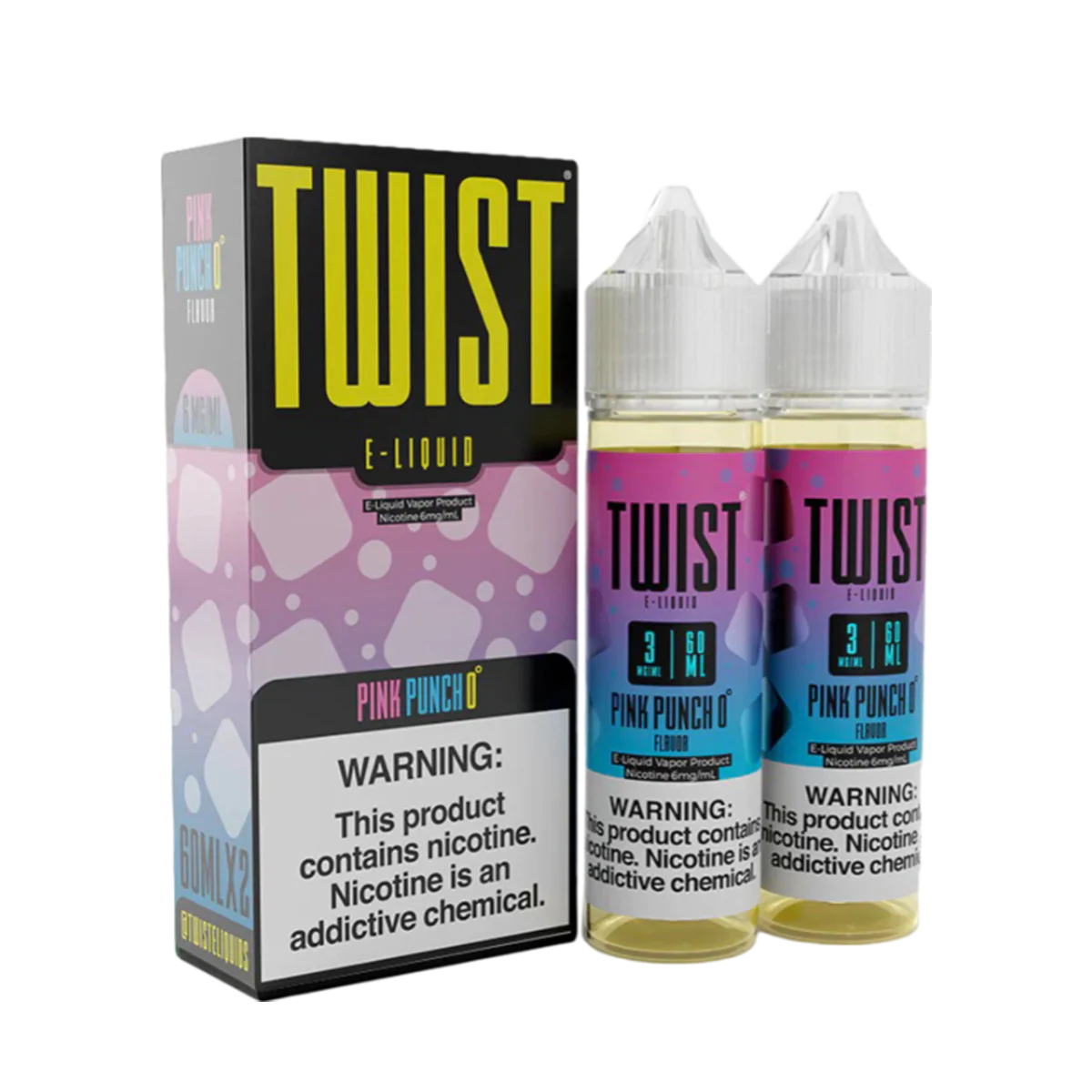 Twist eLiquid Freebase 120mL (2x60mL) Vape Juice - Image 25