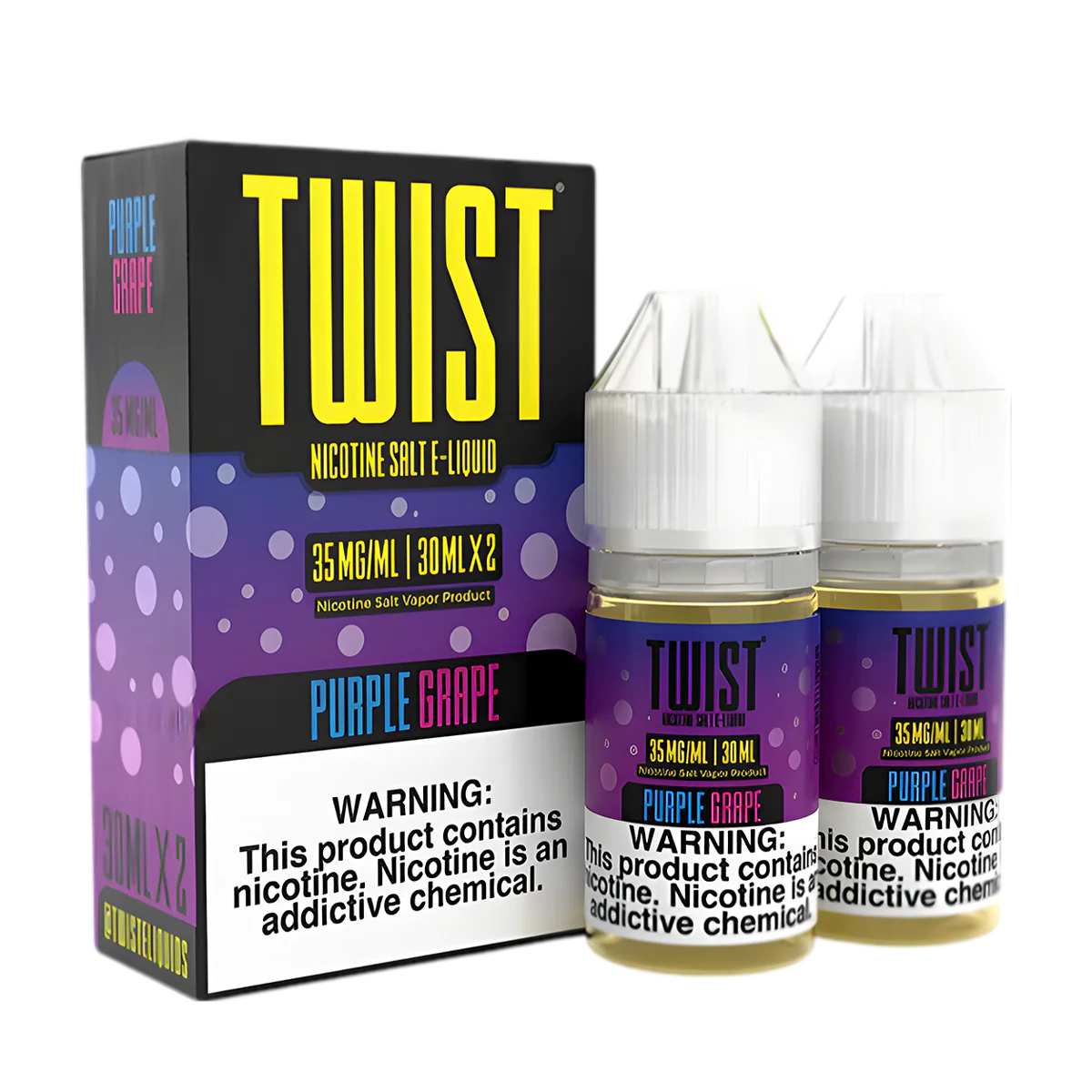 Twist eLiquid Nic Salt 60mL (2x30mL) Vape Juice - Image 16