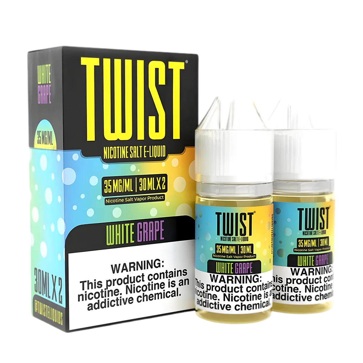 Twist eLiquid Nic Salt 60mL (2x30mL) Vape Juice - Image 29